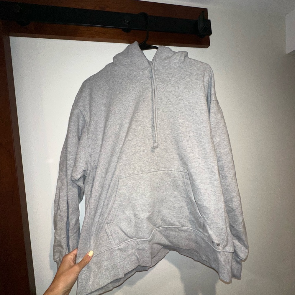 TNA Heather Gray Sweatfleece Hoodie